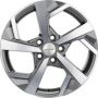 Легковой диск Khomen Wheels Y-Spoke 712 7x17 5x114,3 ET45 66,1 F-Silver